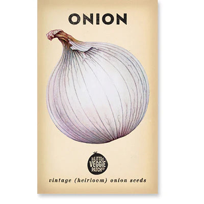 Little Veggie Patch Co - Heirloom Seeds - Onions 'Gladalan White'