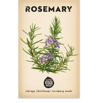 Little Veggie Patch Co - Heirloom Seeds - Rosemary 'Rosy'