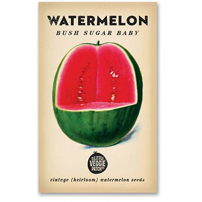 Little Veggie Patch Co - Heirloom Seeds - Watermelon 'Bush Sugar Baby'