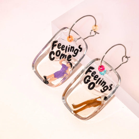 Funky Fun You - Feelings Come/Feelings Go Earrings