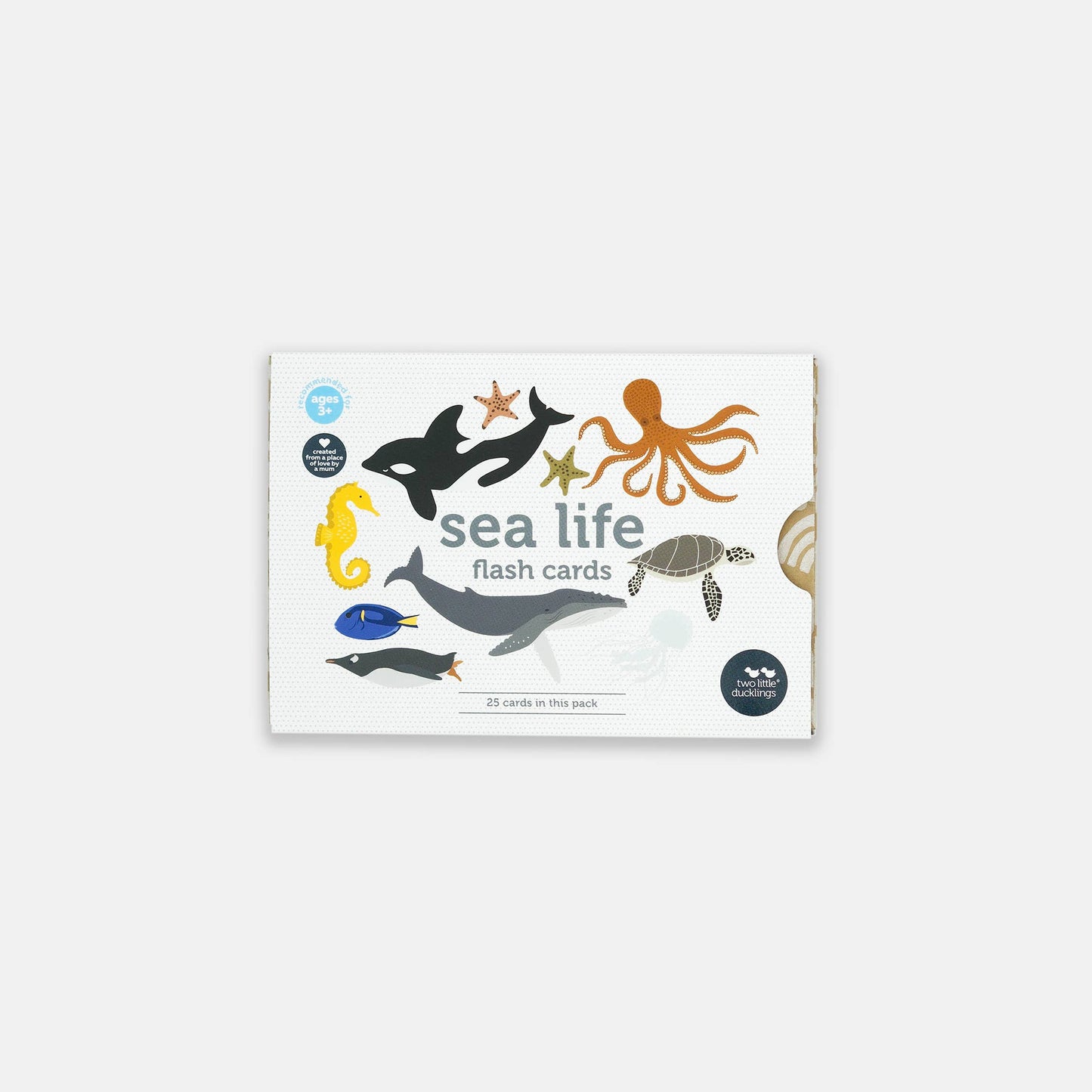 Two Little Ducklings - Flash Cards - Sea Life